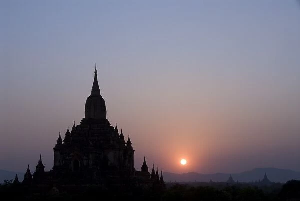 Sulamani Pahto at sunset, Bagan (Pagan), Myanmar (Burma), Asia
