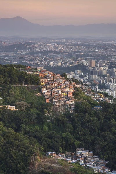A favela in Rio de Janeiro, Brazil