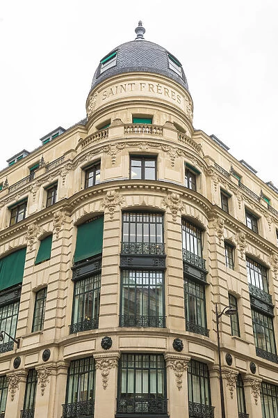 Saint Freres building, Rue du Louvre, Paris, France