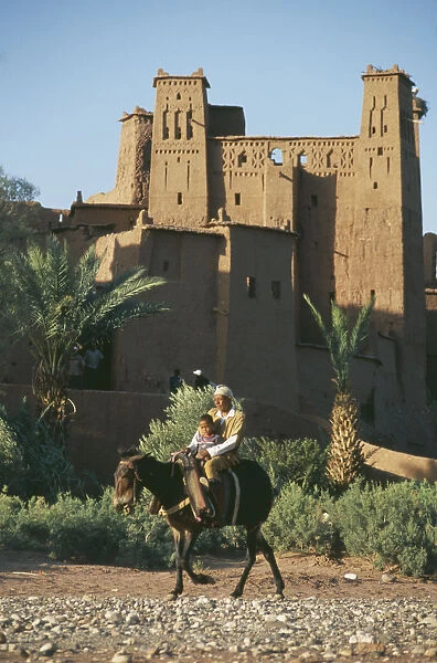 20069489. MOROCCO Ait Benhaddou Kasbah used in films including Lawrence of Arabia
