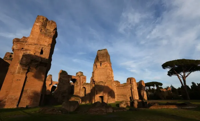 Framed Print : The Baths of Caracalla (Terme di Caracalla) an ancient Roman public baths complex Framed Print : The Baths of Caracalla (Terme di Caracalla) an ancient Roman public baths complex