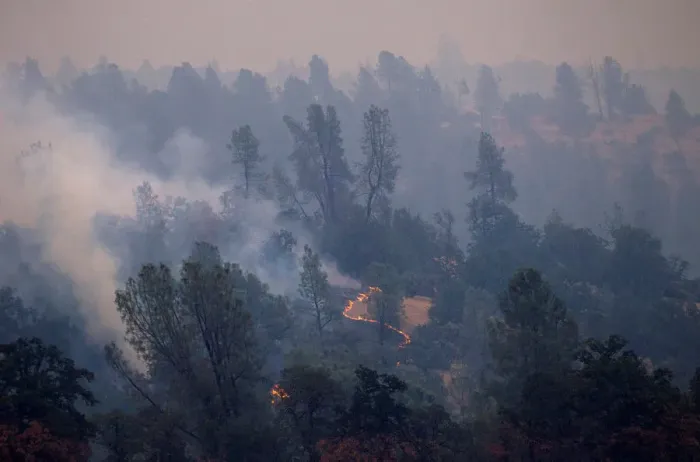 Framed Print : The Carr Fire burns west of Redding Framed Print : The Carr Fire burns west of Redding