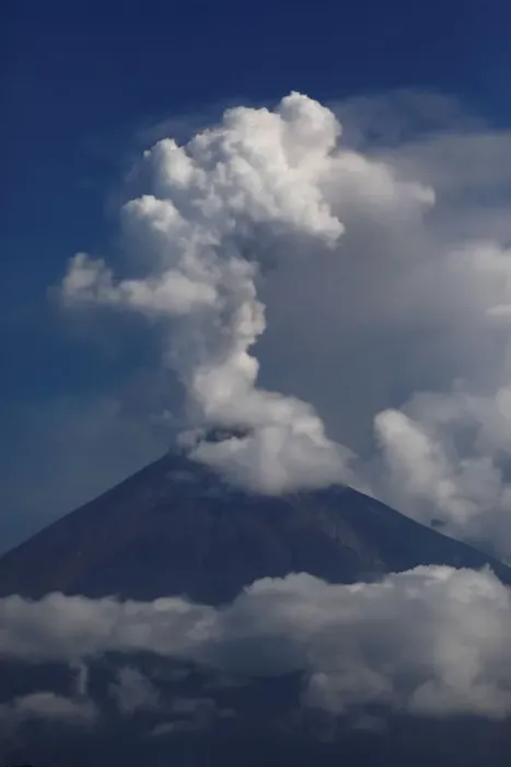 Framed Print : The Fuego volcano spews out a plume of ash and smoke as seen from El Rodeo in Escuintla Framed Print : The Fuego volcano spews out a plume of ash and smoke as seen from El Rodeo in Escuintla
