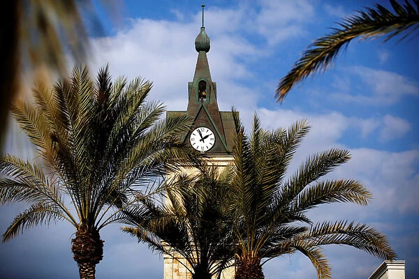 A general view of Jaffa Clock Tower, in Jaffa