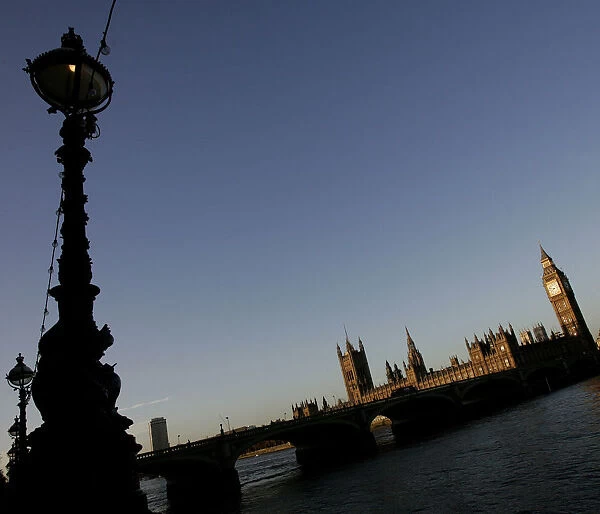 The Houses of Parliament and the Big Ben are seen before the State Opening of Parliament