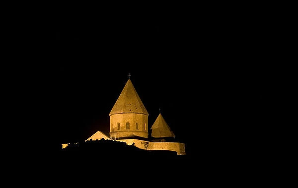 Irans Black Church, an ancient Armenian Christian place of worship, near Chaldoran