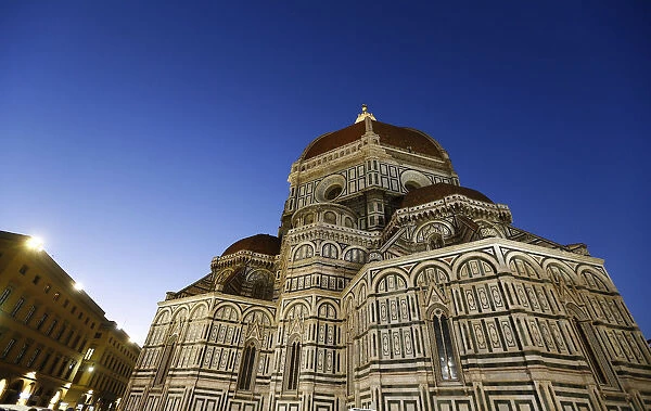 Italian Gothic Cathedral Santa Maria del Fiore is seen downtown Florence