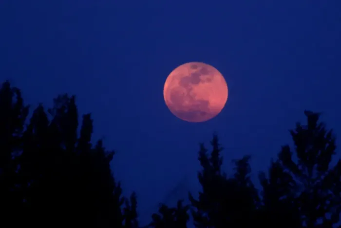 Framed Print : A full moon Super Blue Blood Moon rises in Nicosia Framed Print : A full moon Super Blue Blood Moon rises in Nicosia