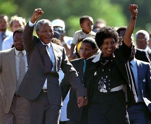 NELSON MANDELA IS RELEASED FROM PRISON