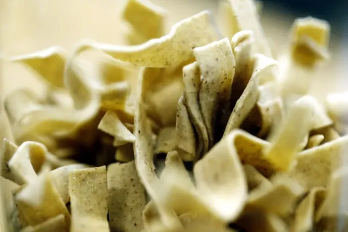 Framed Print : Noodles made of insect protein are pictured at the headquarters of German retailer Metro Framed Print : Noodles made of insect protein are pictured at the headquarters of German retailer Metro