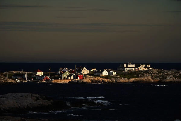 The seaside village of Peggys Cove is pictured in Peggys Cove