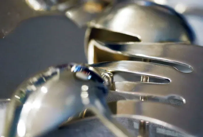 Framed Print : Silver products are pictured in a second-hand silverware shop in Bordeaux, France Framed Print : Silver products are pictured in a second-hand silverware shop in Bordeaux, France