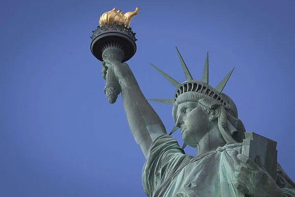 The Statue of Liberty is pictured on Liberty Island in New York