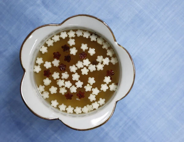 A sweet drink made from fermented ginseng and rice is pictured in Geumsan