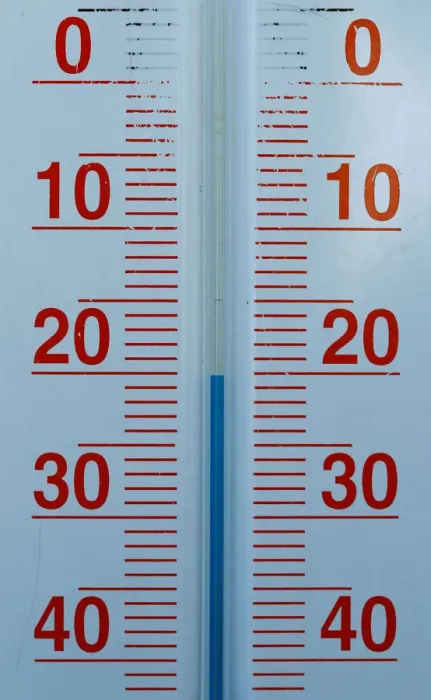 Framed Print : Thermometer is pictured on top of highest German mountain, the Zugspitze
