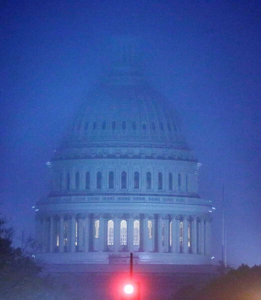 U. S. Capitol building is seen on the morning of the 2018 U. S