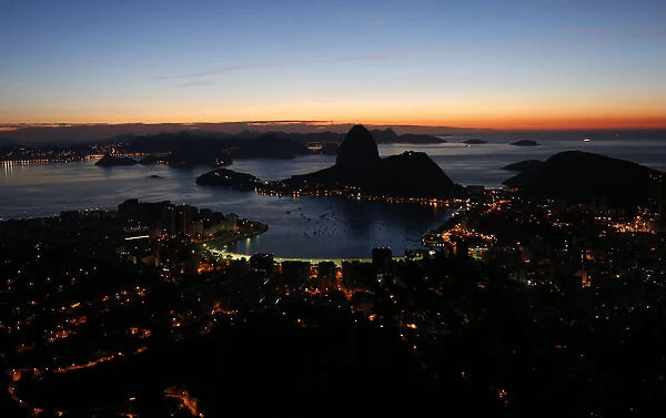 A view of the Sugar Loaf mountain in Rio de Janeiro