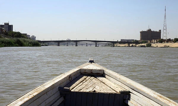A view of the Tigris river in Baghdad