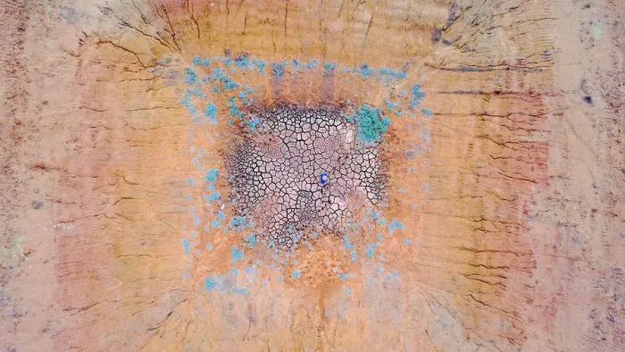Framed Print : The Wider Image: Australias drought - the cancer eating away at farms