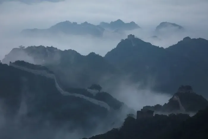 Framed Print : The Wider Image: Rebuilding the Great Wall of China Framed Print : The Wider Image: Rebuilding the Great Wall of China