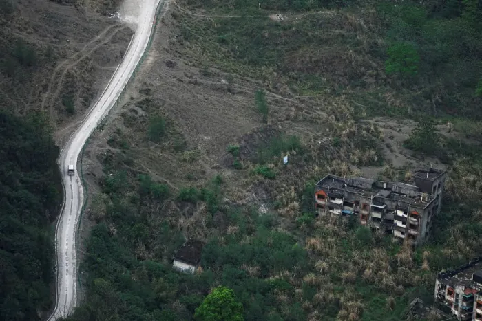 Framed Print : The Wider Image: Scars begin to heal a decade after Sichuan quake Framed Print : The Wider Image: Scars begin to heal a decade after Sichuan quake