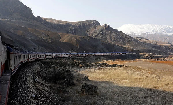 The Wider Image: Turkeys Eastern Express puts romance back on tracks