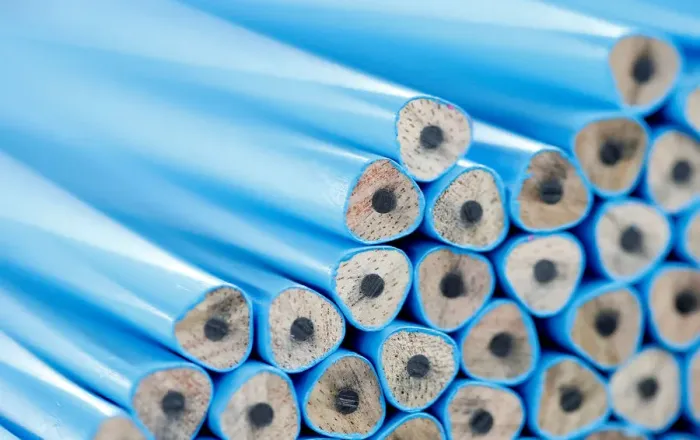 Framed Print : Wood-cased pencils are pictured during their production at Faber-Castell manufacturer in Framed Print : Wood-cased pencils are pictured during their production at Faber-Castell manufacturer in