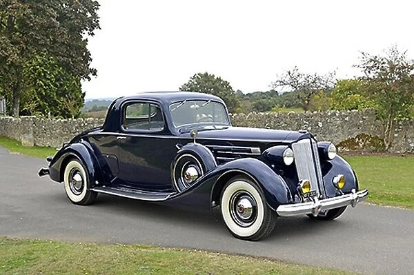 Packard V12, 1936, Blue, dark