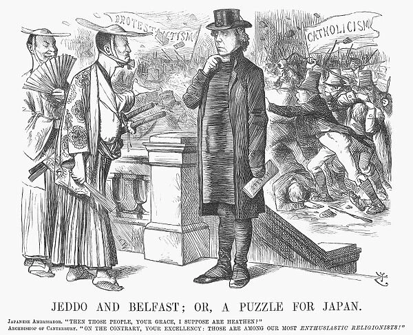 BELFAST RIOTS, 1872. Jeddo and Belfast; or, A Puzzle for Japan