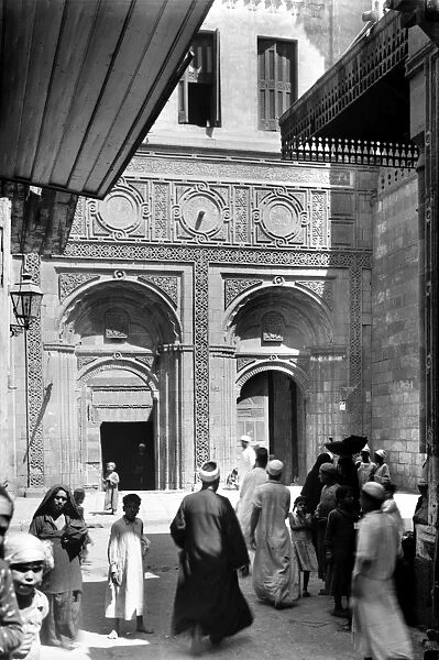 EGYPT: CAIRO. The southern entrance to el-Azhar, the Islamic cultural center of the city