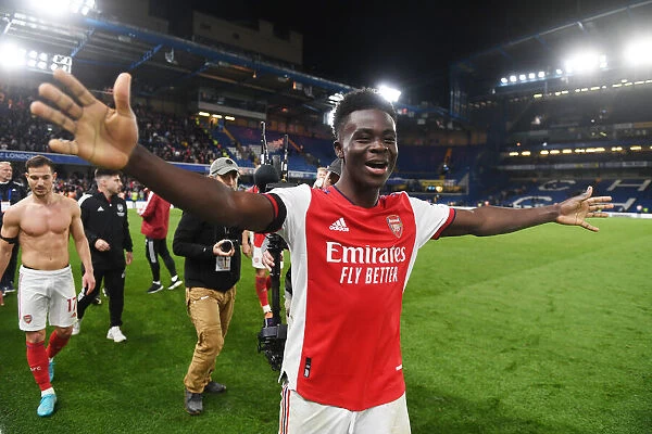 Bukayo Saka's Triumph: Chelsea vs. Arsenal, Premier League 2021-22