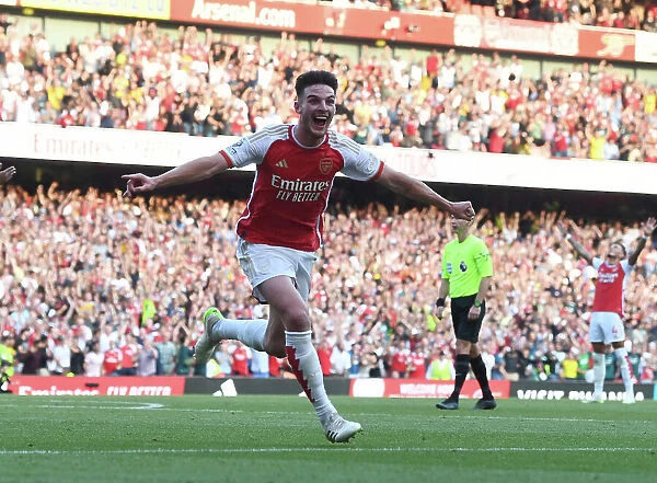Rice's Stunner: Arsenal's Thrilling Victory over Manchester United in the 2023-24 Premier League