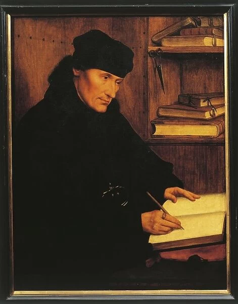 Italy, Rome, Portrait of Desiderius Erasmus of Rotterdam