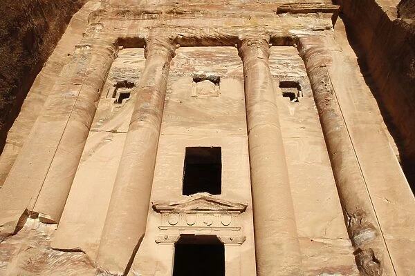 Petra archaeological site, urn tomb, Petra, Jordan