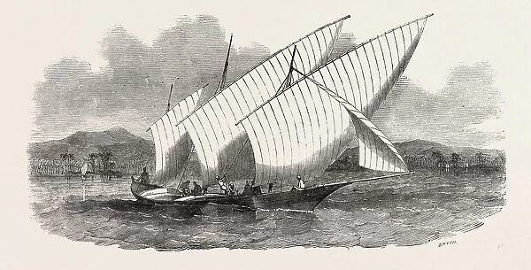 Pleasure-boat Of The Rajah Of Johore