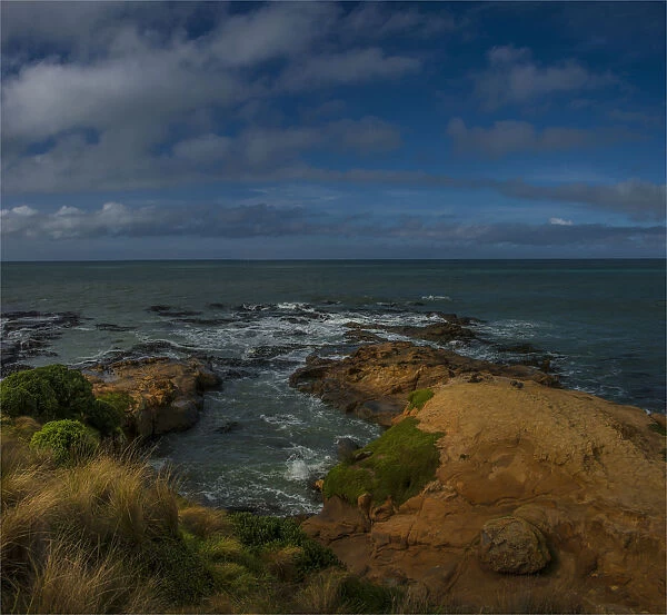 The coastline near Hillgrove on the South Island of New Zealand