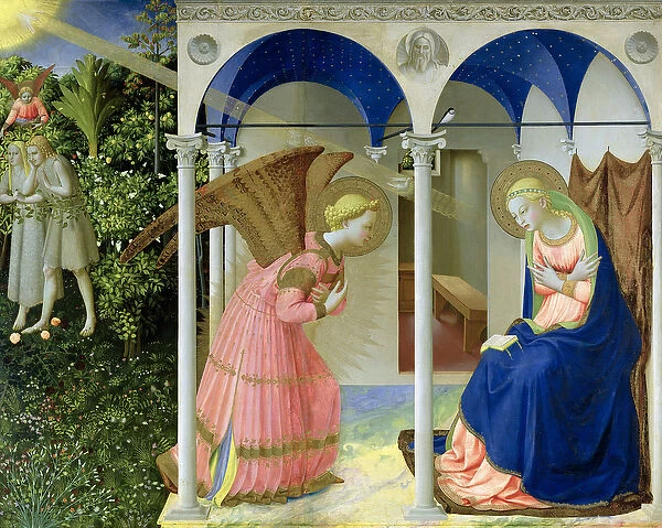 The Annunciation, 1426 (tempera and gold on panel)