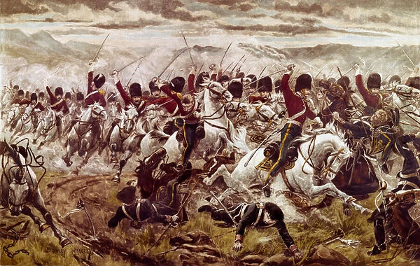 The Charge of Scarletts 300 or Heavy Brigade at Balaclava 25th October 1854