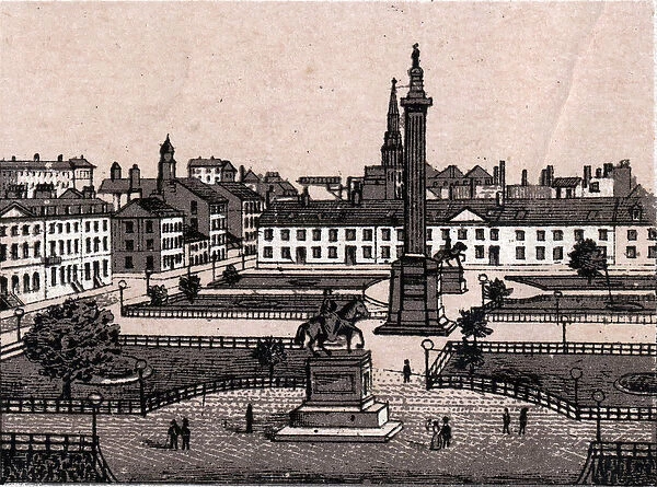 Edinburgh, Scotland: view of George Square in Edinburgh