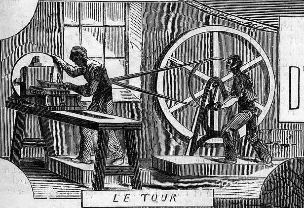Electrotyping workshops, 1860: the tour. Mr. Koblenzs workshops in Paris