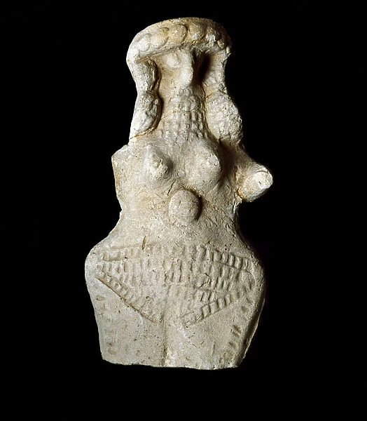Female figurine, between 2093 and 2004 BC (Terracotta sculpture)