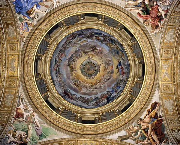 Glory of Paradise, 1627 (fresco)