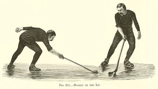 Hockey on the Ice (engraving)