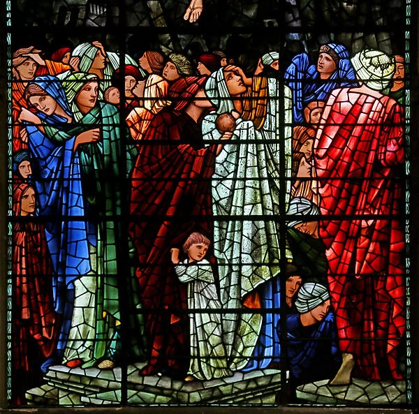 The Last Judgement, 1885-1897 (stained glass)