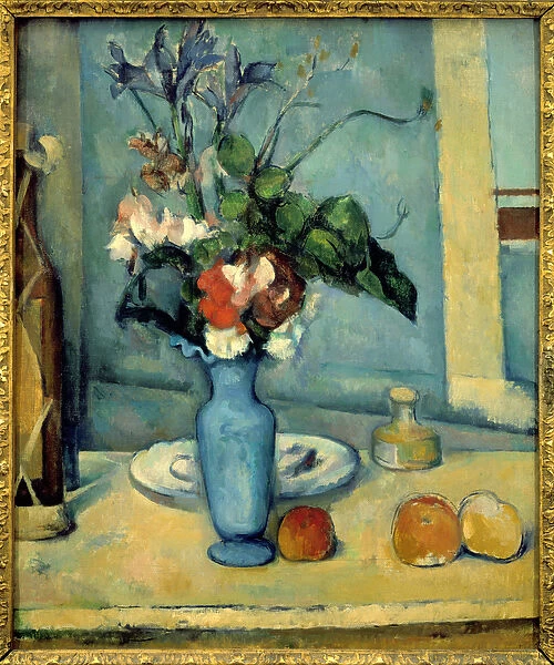 Still life - by Paul Cezanne, Musee d Orsay