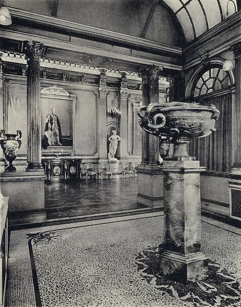 Londonderry House: Ball Room from the Conservatory (b  /  w photo)