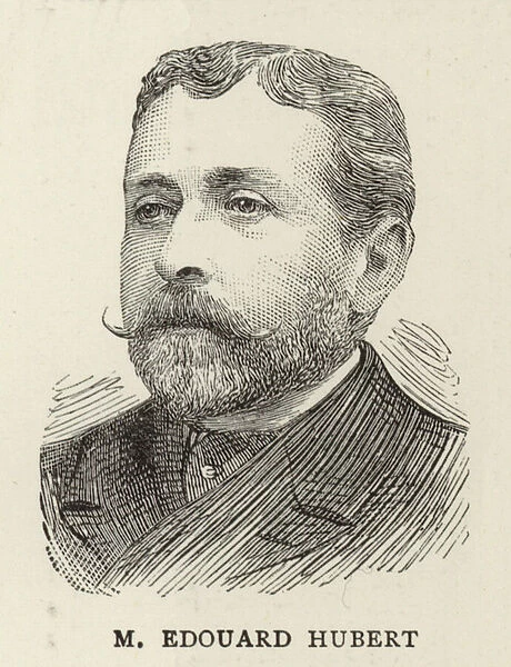 M Edouard Hubert (engraving)