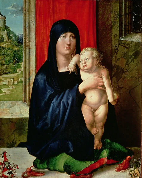 Madonna and Child, c. 1496-99 (oil on panel) (for reverse see 61322)