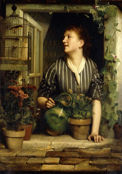 Morning Glories, 1874 (oil on canvas)