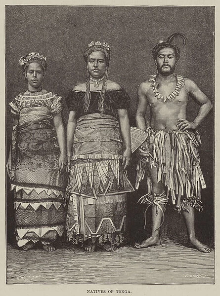 Natives of Tonga (engraving)
